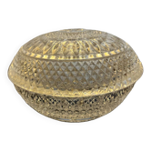 Glass candy dish