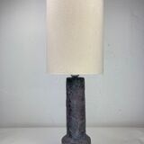 Dutch ceramic fat lave table lamp by Pieter Groeneveld, 1960s