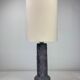 Dutch ceramic fat lave table lamp by Pieter Groeneveld, 1960s
