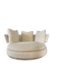 Amoenus Soft round sofa – Maxalto (B&B Italia) – Design Antonio Citte