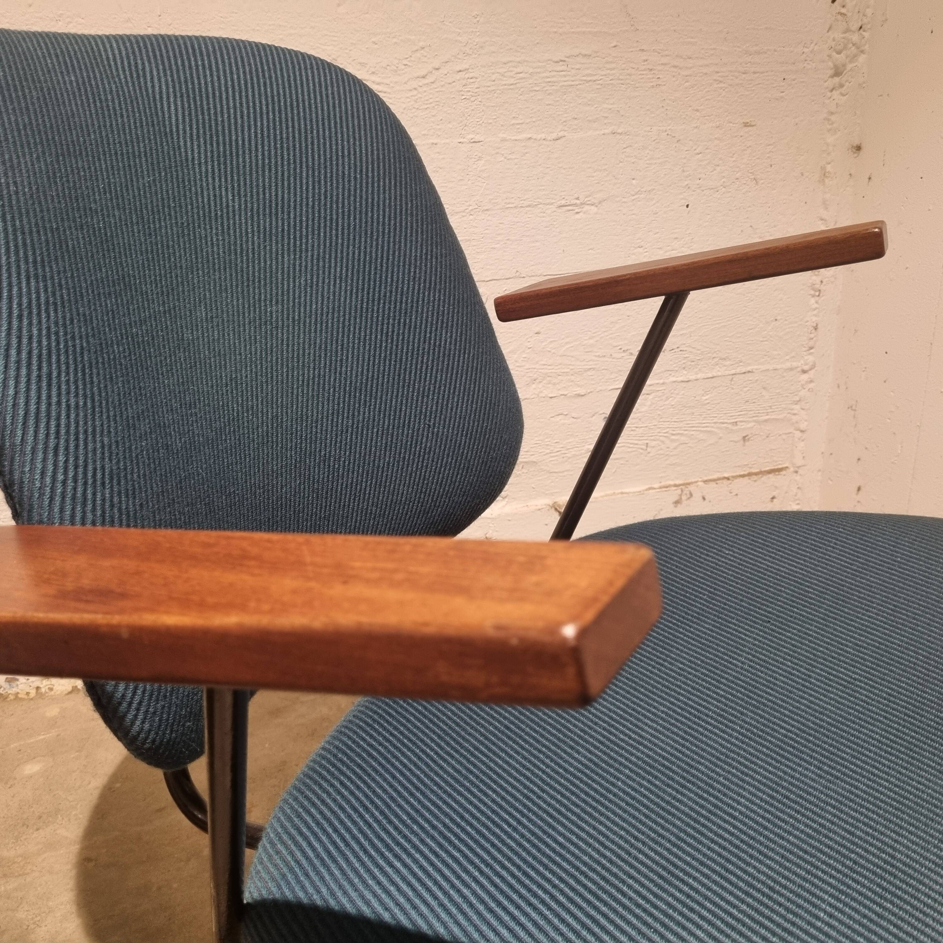 Pair of Armchairs by Gijs van der Sluis for van Der Sluis Steel Furniture