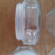Paire de bocaux en verre vintage Luminarc