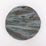 Assiette unique en faïence, Sicile, années 1990