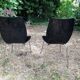 Lot de 2 chaises plexiglas vintage