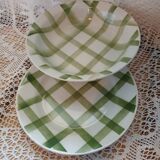 2 old Moulin des Loups dishes