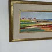 Swedish Oil on Panel – “Red Seaweed, Bredsätra Öland” by Stig Jonzon