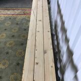 Paire de bancs en sapin aéro gommée