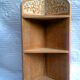 Wall corner shelf