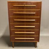 Scandinavian design chest of drawers 1950.