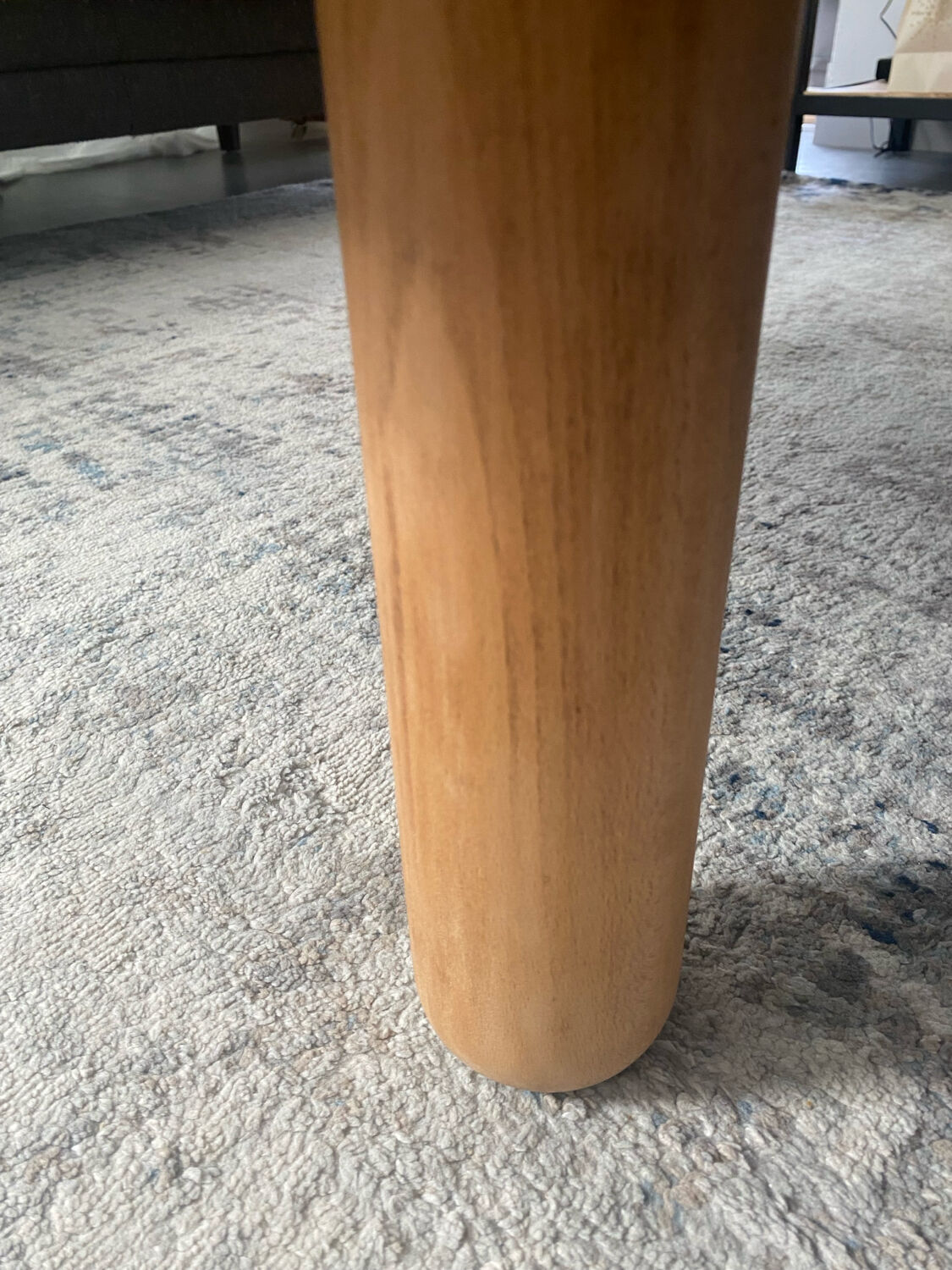 Vintage coffee table signed Barrois