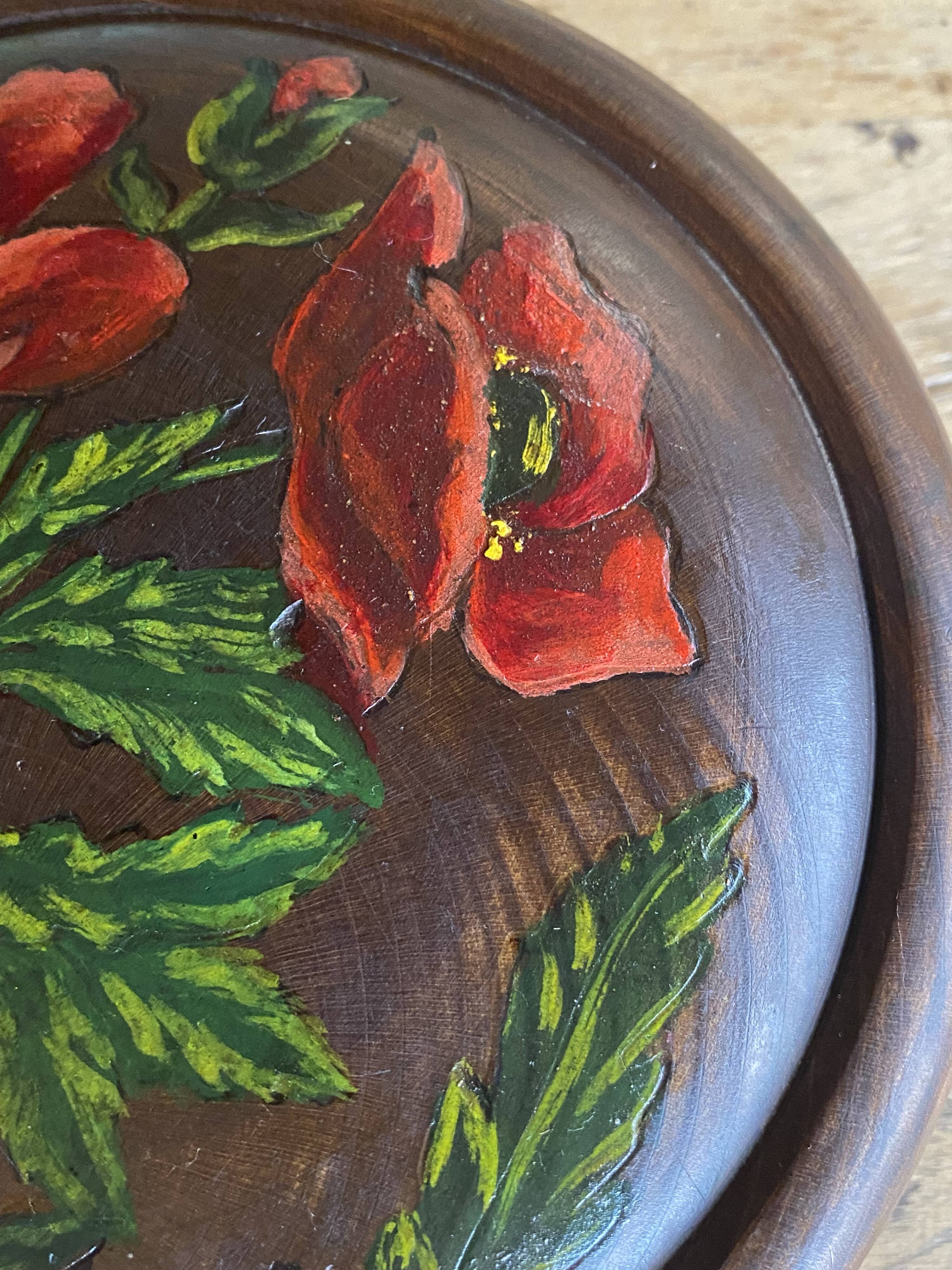 Boite en bois tourné main