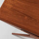 Midcentury danish smile coffee table in teak by johannes andersen for silkeborg 1950s