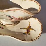 Gien Hummingbird Sauceboat 1875