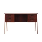 Teak desk, Danish design, 1970s, manufactured by A.P. Møbler Svenstrup