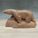 Art Deco polar bear statue