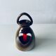 Vallauris glazed terracotta lantern