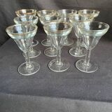 10 40s bistro glasses