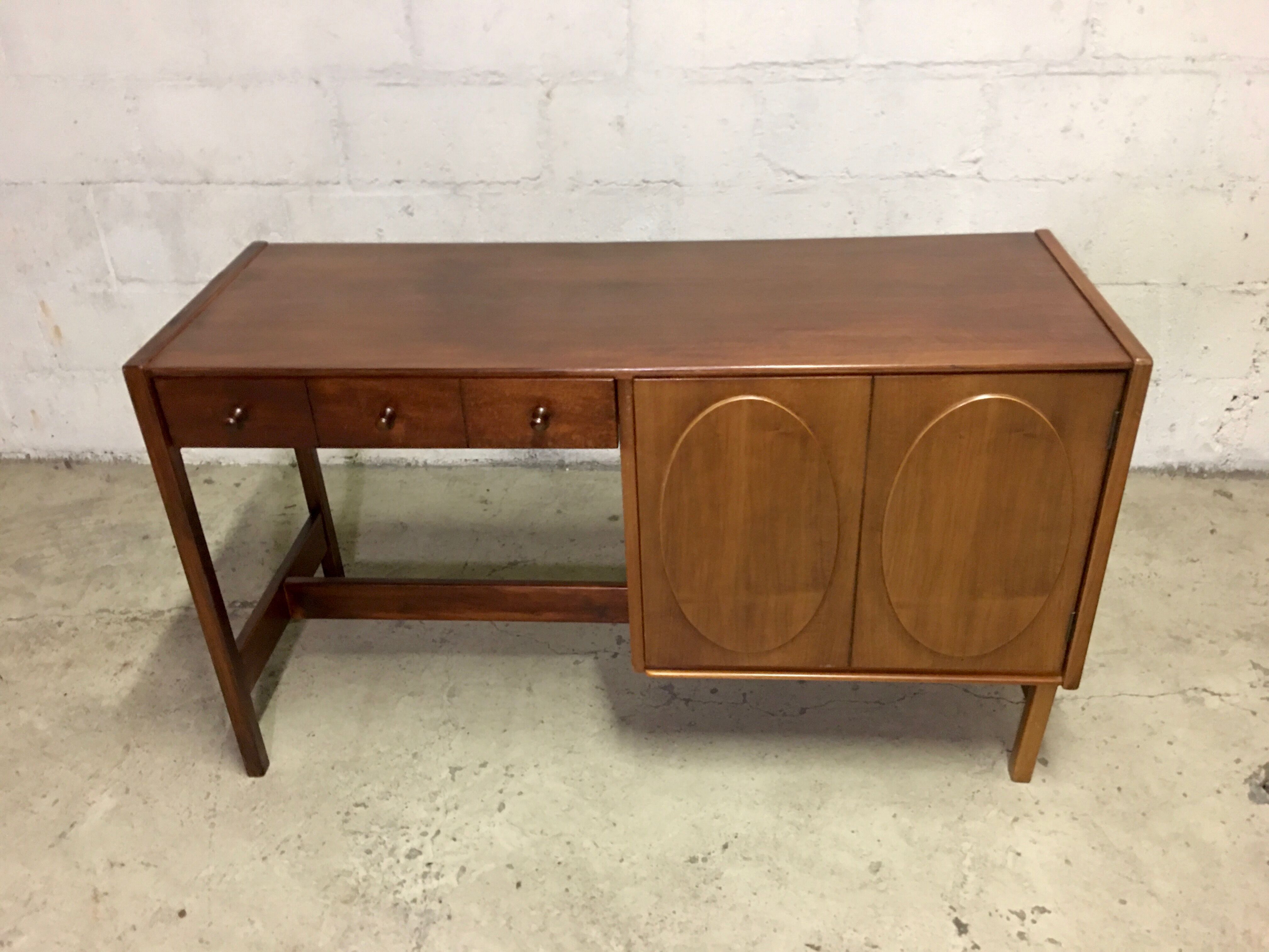 Scandinavian teak office