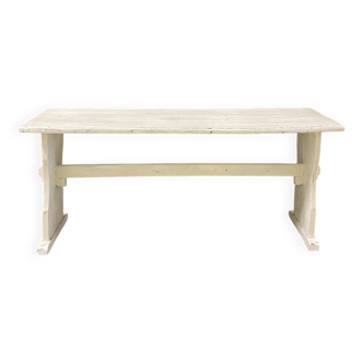 Banc en bois patiné