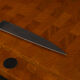 Digsmed teak cutting board, Denmark, 60s
