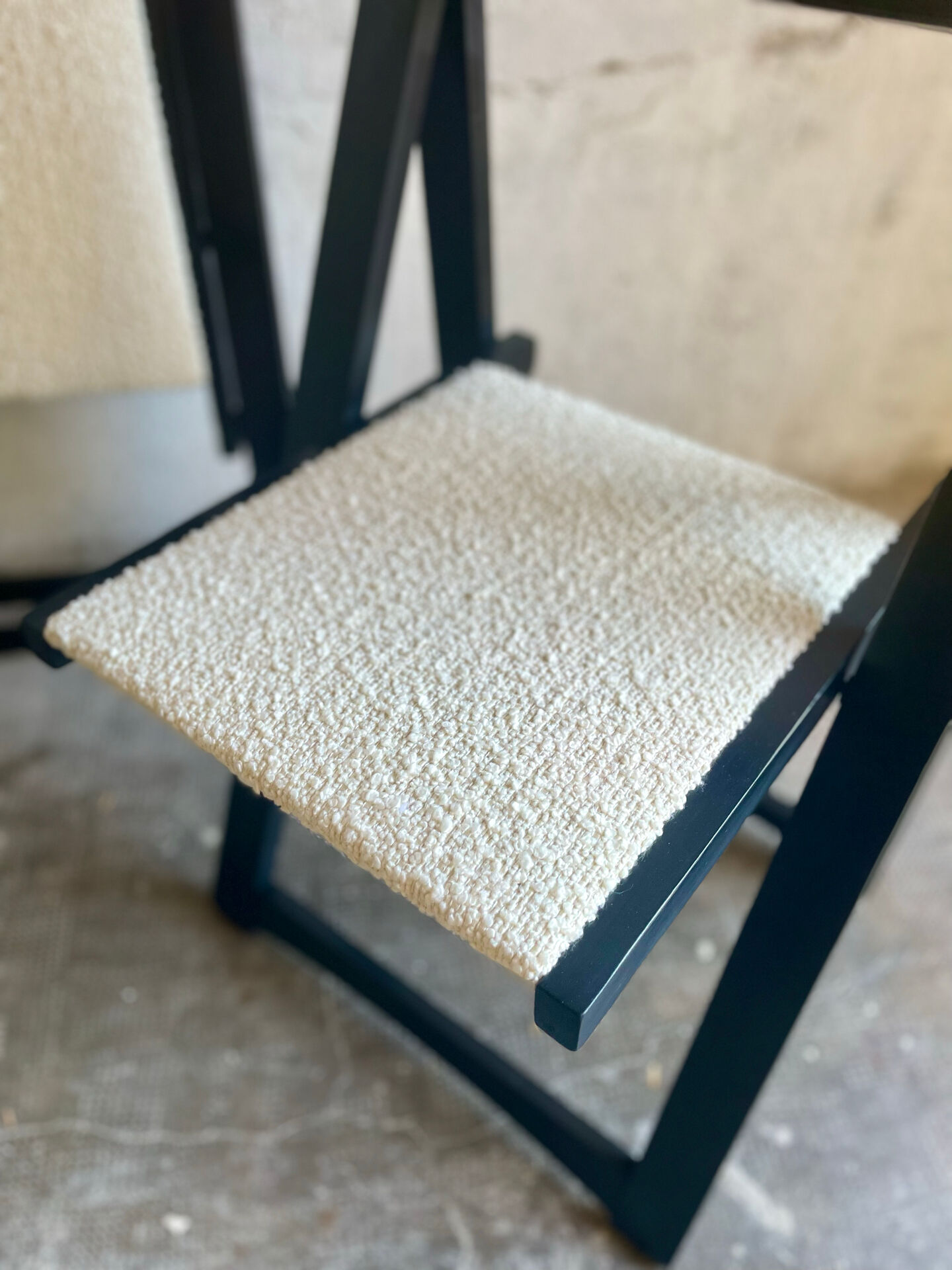Vintage Trieste folding chairs by Aldo Jacober – 1970s