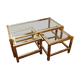 Tables gigognes Rochebobois vintage