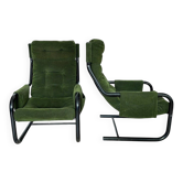 Fauteuils Holy en Chenille, 1P (UnoPi) dessiné par Diego Mattu 1970
