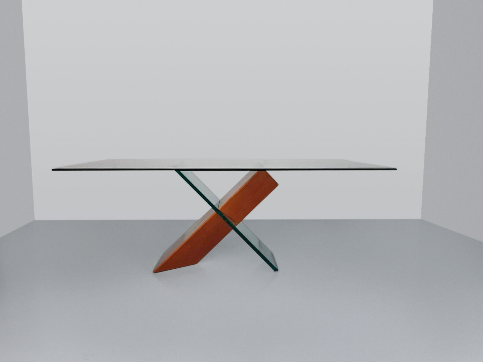 Théorème contemporary dining table by Luigi Gorgoni for Roche Bobois 1980s