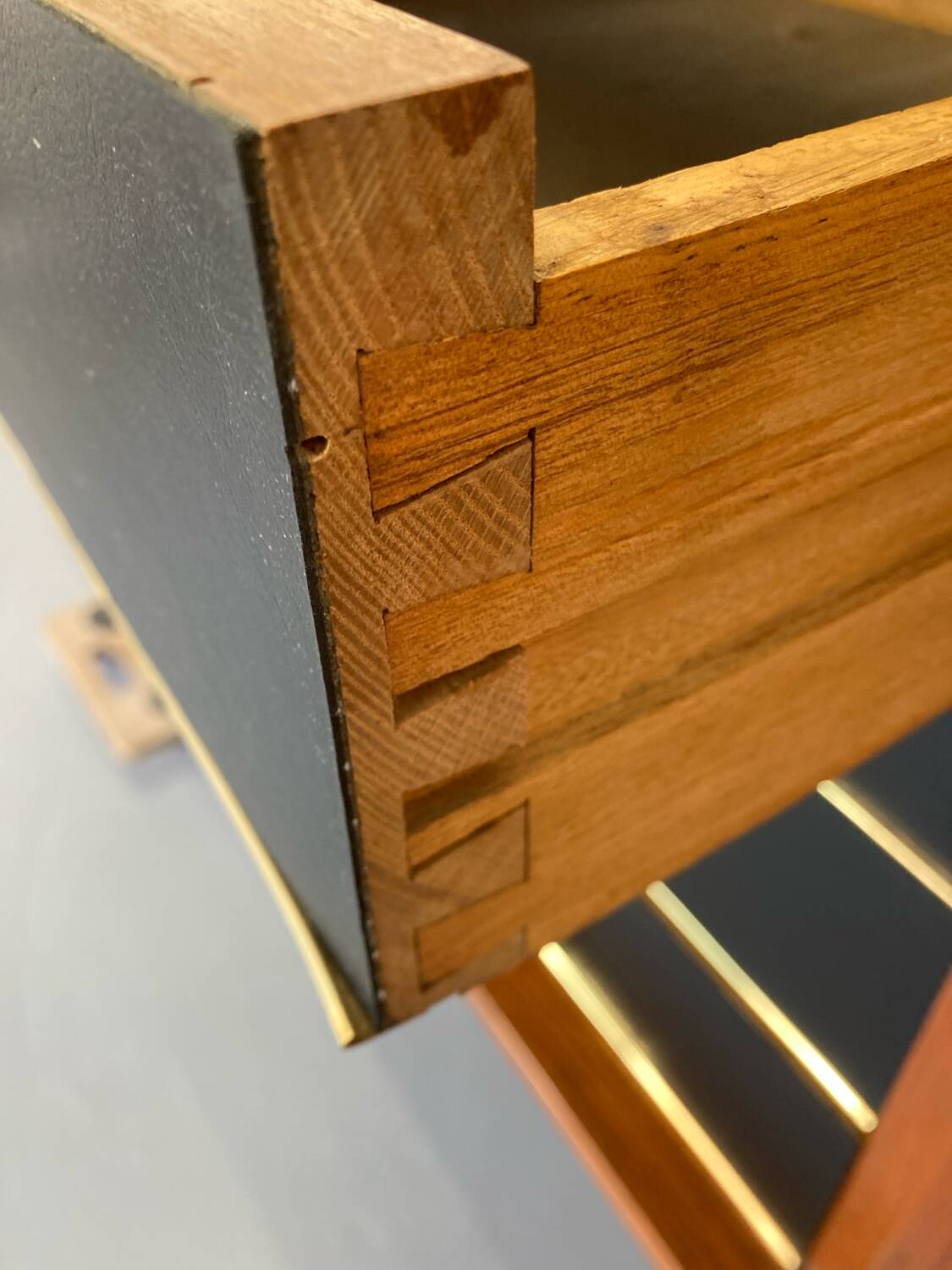 Large vintage teak sideboard