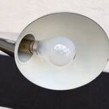 Large Art Deco chrome lamp on flexible and adjustable.