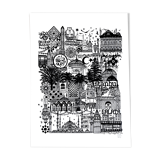 Istanbul screenprint