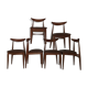 Set of 6 scandinavian chairs 50/60