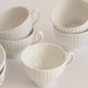 Set of six coffee cups and saucers, Karlskrona, Sweden, 1950s