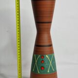 Vase diabolo West Germany par Carstens Tönnieshof, 36 cm