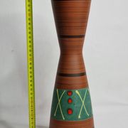 Vase diabolo West Germany par Carstens Tönnieshof, 36 cm