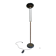 Vintage Italian floor lamp Zid (1996) in Loup & Brass finish with dimmer.