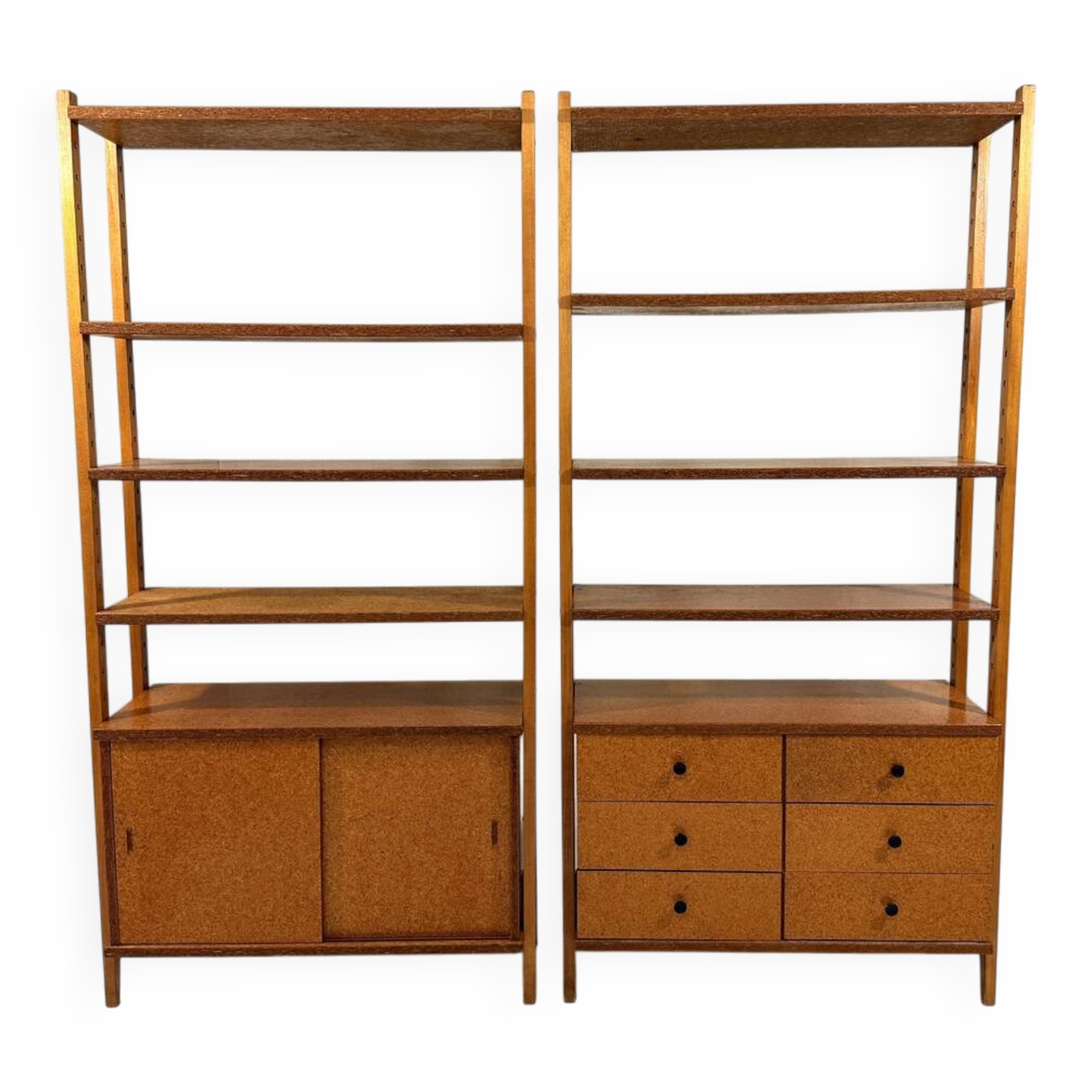 Pressed wooden wall units 1960’s