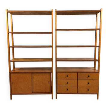 Pressed wooden wall units 1960’s