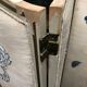 Old screen wood art deco