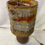 Vintage stoneware lamp