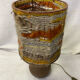 Vintage stoneware lamp