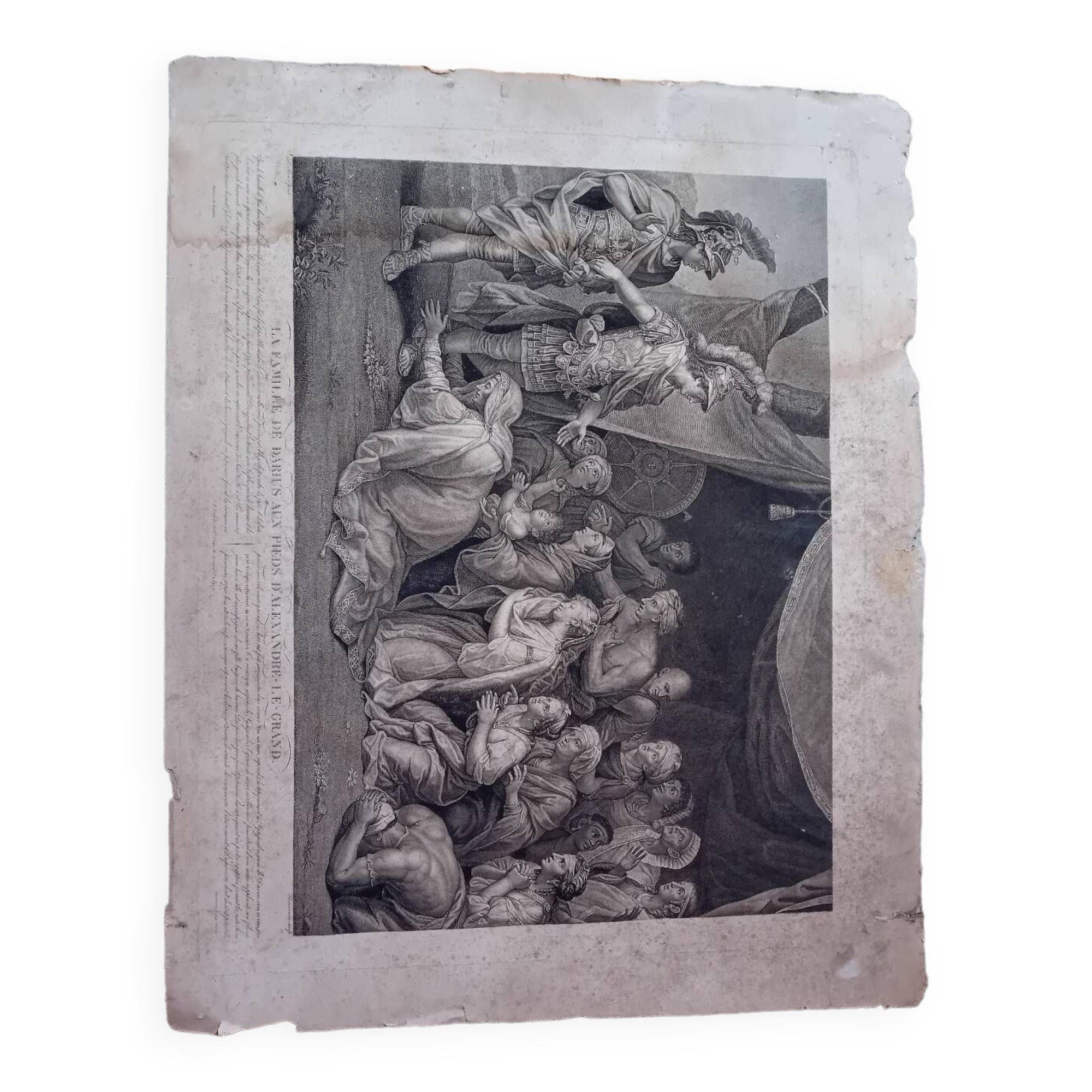 Engraving Alexander the Great