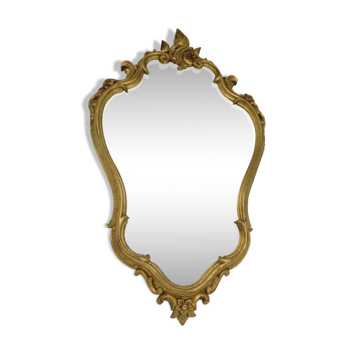 42 x 69 cm wooden mirror