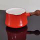 Red casserole DANSK DESIGNS in enamelled metal IHQ 60s