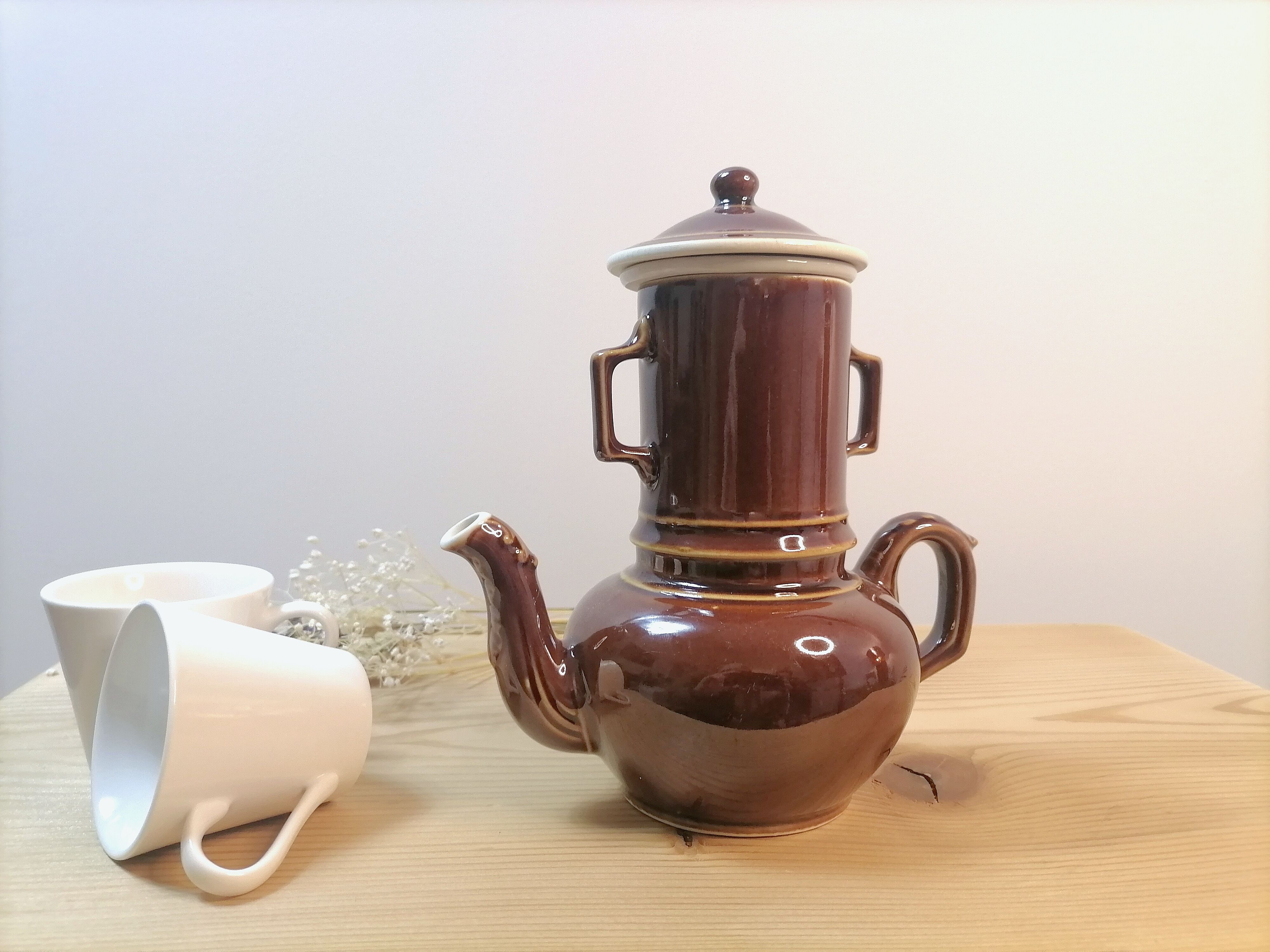 Vintage ceramic coffee maker