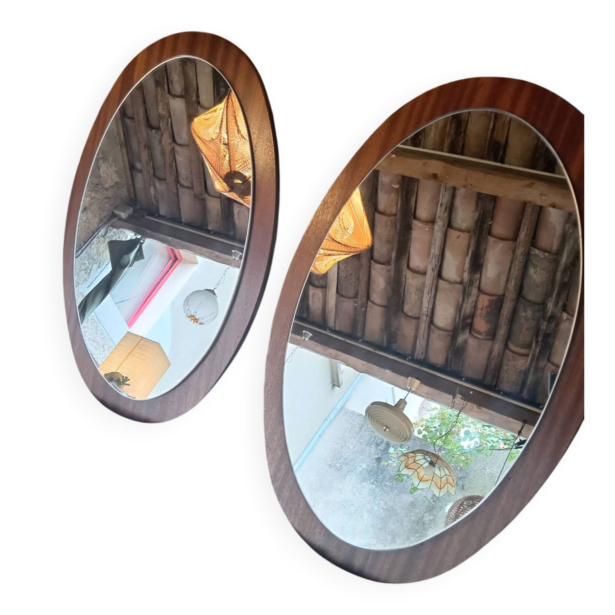 Duo of Scandinavian mirrors