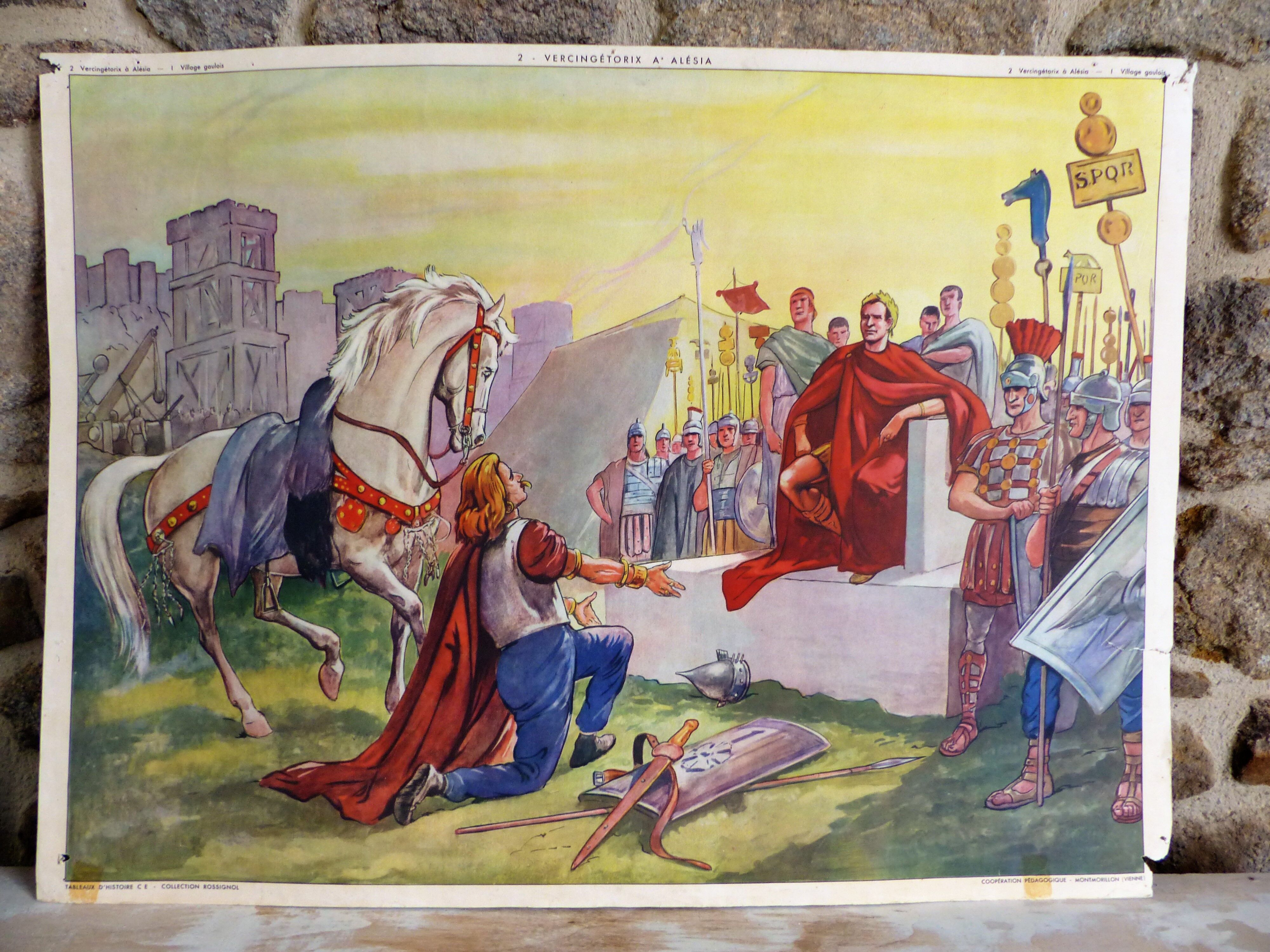 ROSSIGNOL school poster n ° 1 & 2 theme story