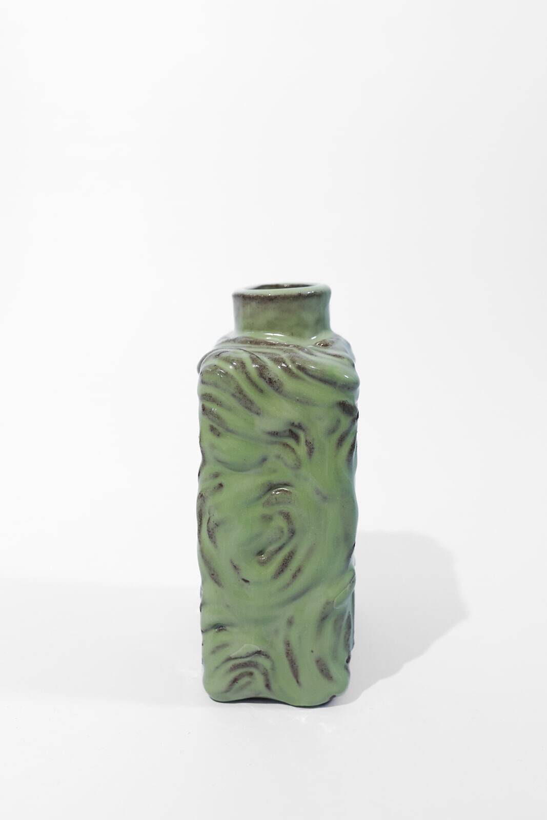 Psyche Small Mint Ceramic Vase