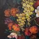 Oil on canvas by Picquet still life bouquet of flowers 1930