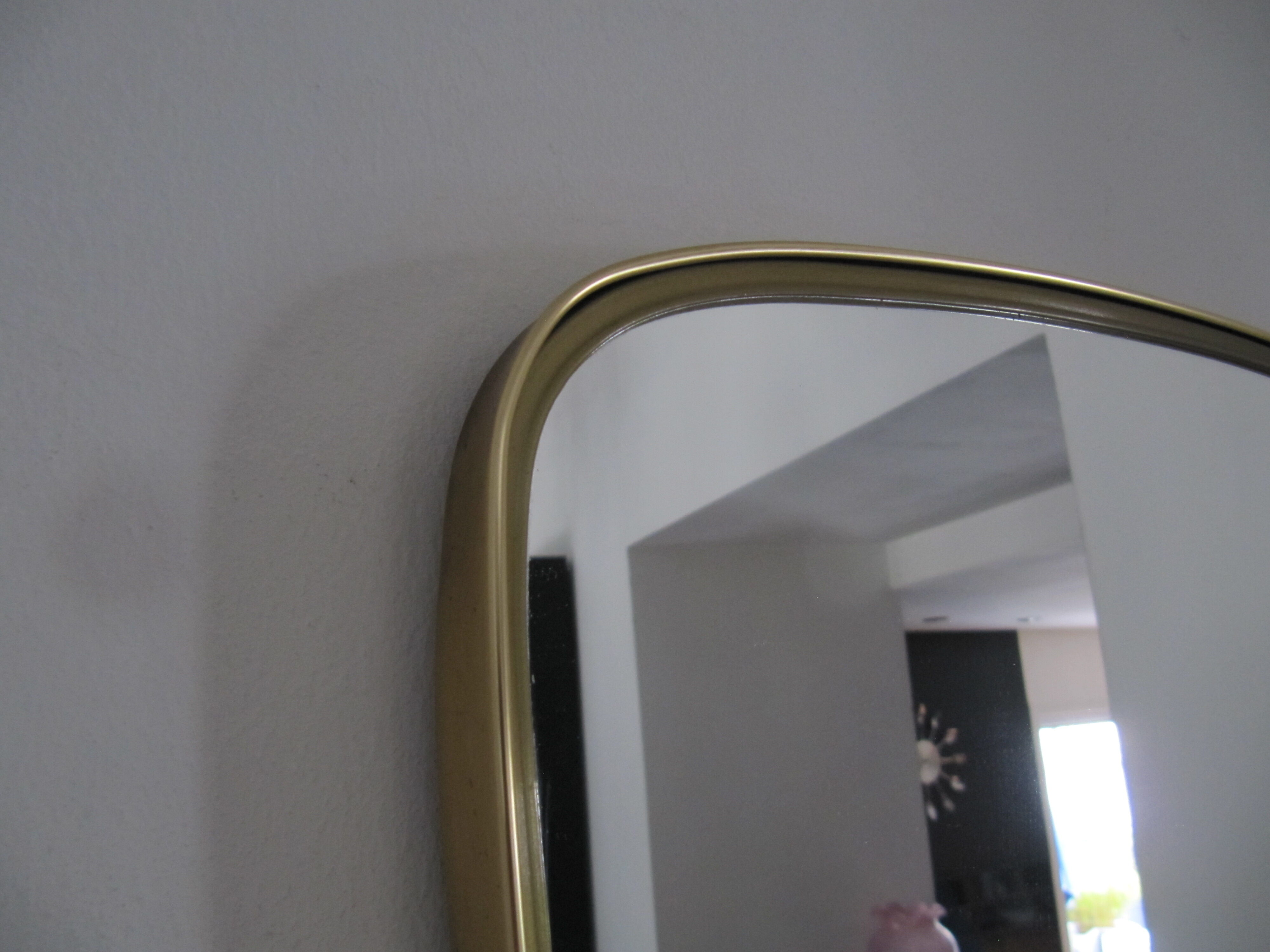 Vintage mirror vintage 60's 70's 36x57cm